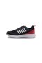 Casual Lace-Up Running Shoes Men's Sports Shoes Comfortable Training Shoes Navy Blue/White - 2