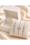 Women's Silver Color 3-Piece Steel Bracelet Set with Zircon Stones, Sun and Infinity Figures, Combination Jewelry - 3