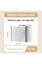 Labels for B21/B3S Label Printer, Thermal, 2'' x 2''(50x50mm), Waterproof, Oil-Proof, 150 Round Clear Labels - 2