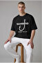 Oversize Fisherman T-Shirt Shimano Hooked for Life 100% Cotton Premium Black Unisex - 2