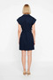 Women's Jacket Collar Sleeveless Mini Dress Full Button Pocket Detailed Gabardine Woven Daily Casual Modern - 5