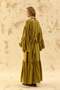Green Muslin Flounce Dress - 4