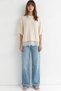 Lace Seasonal Knitwear Blouse Lzv0081 Bone - 4