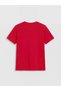 Vizyon New Season Red Crew Neck Short Sleeve Boys' T-Shirt - 2
