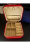 Mini Jewelry Box Travel Type Jewellery Case Necklace Ring Earring Organizer Jewelry Organizer 10X10X5Cm - 5