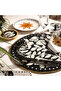 Dadrı Black American Service Plate 35 cm - 2