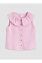 Lcw Kids Lilac Ruffle Girl's Shorts Set - 3
