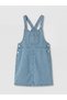 Lcw Kids Indigo Stone Embroidered Girls' Salopet - 2