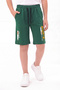 Sports Print Detailed Boys' Double Pocket Capri Pants with Elastic Waist - 2