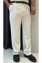 Pleated Baggy Fit Fabric Trousers - 5