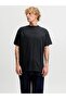 Men's Black Jjeorganıc Relaxed Tee Ss O-Neck Noos T-Shirt