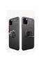 11 Pro Max Case Silicone with Range Ring - Black - 2