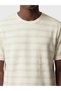 Vizyon New Season Crew Neck Striped Men's T-Shirt - 3