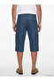 NEVAVM شورت جينز رجالي ذو قصة عادية مع فرق في المقاس - 4