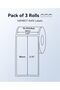 3 Rolls 50 * 80mm Transparent Labels for B1/B2/B21/B3S/B21Pro Label Maker, Light Switch Labels Stickers - 2