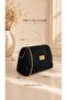 Pearl Women's Evening Dress Pearl Detailed Chain Strap Lock Closure Hand and Shoulder Bag - 2