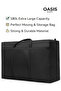 180L Extra Large Moving Storage Bag | Heavy-Duty Waterproof Foldable Organizer with Strong Handles & Zippers for Clothes, Bedding & Travel