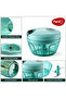 13.3x13.1x10.1cm Pigeon Handy Chopper Mini 400ml green - 4
