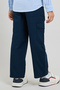 Solid Cargo Pants with Drawstring Waist - 4