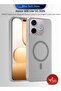 Honor 600 Lite 5G 2026 Hybrid Translucent Magsafe with Magnetic Charging Raised Camera Lips Case Cover
