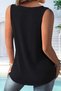 New Season Women's Strappy V-Neck Double Color Strappy Wrap Blouse with Lace-Up Detail - 4