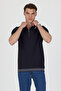 Polo Collar 100% Cotton Short Sleeve T-Shirt - 5
