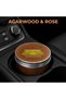 Agarwood & Rose Car Air Freshener Can – Caramel & Oud Fragrance, Long Lasting Gel Air Freshener, Odor Eliminator - 2