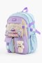 Kawaii Korean Style School Bag Waterproof Gabardine with Laptop Compartment 44X30X20 cm - 2
