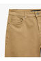 Normal Waist Cotton Pocketed Straight Fit Jean Trousers - Mark Jean - 4