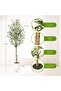 1pcs Natural Wooden Rod Imitation Double Rod Olive - Practical, Cost-effective, Affordable - 7