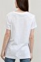 Women's Crew Neck T-Shirt White - 3