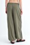Elastic Waist Linen Trousers Pn18273 - 6