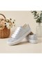 Women's Silver Bridal Shoes - 4