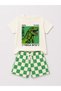 Boys Dinosaur Print T-Shirt Shorts Set Summer Top and Bottom Outfit