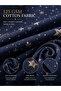 Set of 2 Cotton Printed Pillow Covers – Soft Breathable Pillow Cases with Envelope Closure 125 GSM Fabric - 2