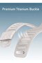 Comfort Durable Whoop 5.0 Band Soft-Touch Silicone Replacement Wrist Strap–Flexible, Waterproof - 2