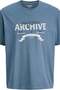تي شيرت رجالي من Blue Mirage JJEDOVER DENIM TEE SS O-NECK SN رمز الموديل: 12290417Blue Mirag