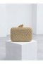 70984 Stone-Detail Mini Handbag with Case Stylish Evening Dress Bag for Women - 4