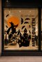 Halloween Glass Sticker Witch Castle Bat Window Decoration Showcase Ornament Halloween Decoration Set