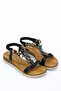 Sup 350 Stone Buckle Detailed Sandals