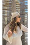 Kep006 Hand Knitted Sequined Bandana - 4