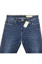 Men's Slim Fit Blue Denim Jeans - 5