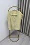 My Magazin Denim Fabric Comfortable Fit Snap Button Pocketed Vest - 6