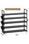 Shoe Rack 5 Tier Shoe Organizer Shoe Storage 20-25 Pairs Shoe Rack for Closet Shoe Rack Entr - 3