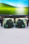 كوب سيراميك فاخر مطبوع عليه Crysis (قطعة واحدة) بمقبض أسود خاص على شكل حرف T بمقبض مموج V2T - 2