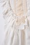 Kids Baby Girl Muslin Bluz Shorts Set Organic Cotton Lace Detail Summer Wear 6-24 Months - 3