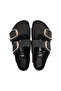 Arizona Big Buckle 1011074 Men's Slippers Black Juststep - 4
