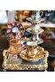 Madalyon Porcelain Hand Painted 6 Cup Set