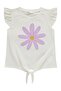 Daisy Patterned Set for 6-9 Years - Lilac - 2