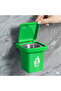 Wall-Mounted Ashtray with Trash Can Design - 4